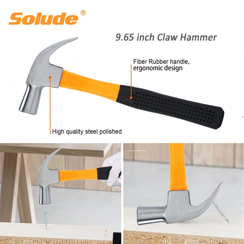 SOLUDE Tool Set 182-Piece Home Repair Tool Kit for Men Women College Students Household Basic Hand Tool Sets with Case for Home Maintenance Dorm Essentials and DIY Projects - Image 4